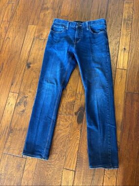 Old Navy Men's Deep Blue Slim Straight Jeans